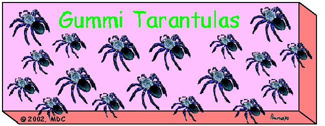 Gummi Tarantulas